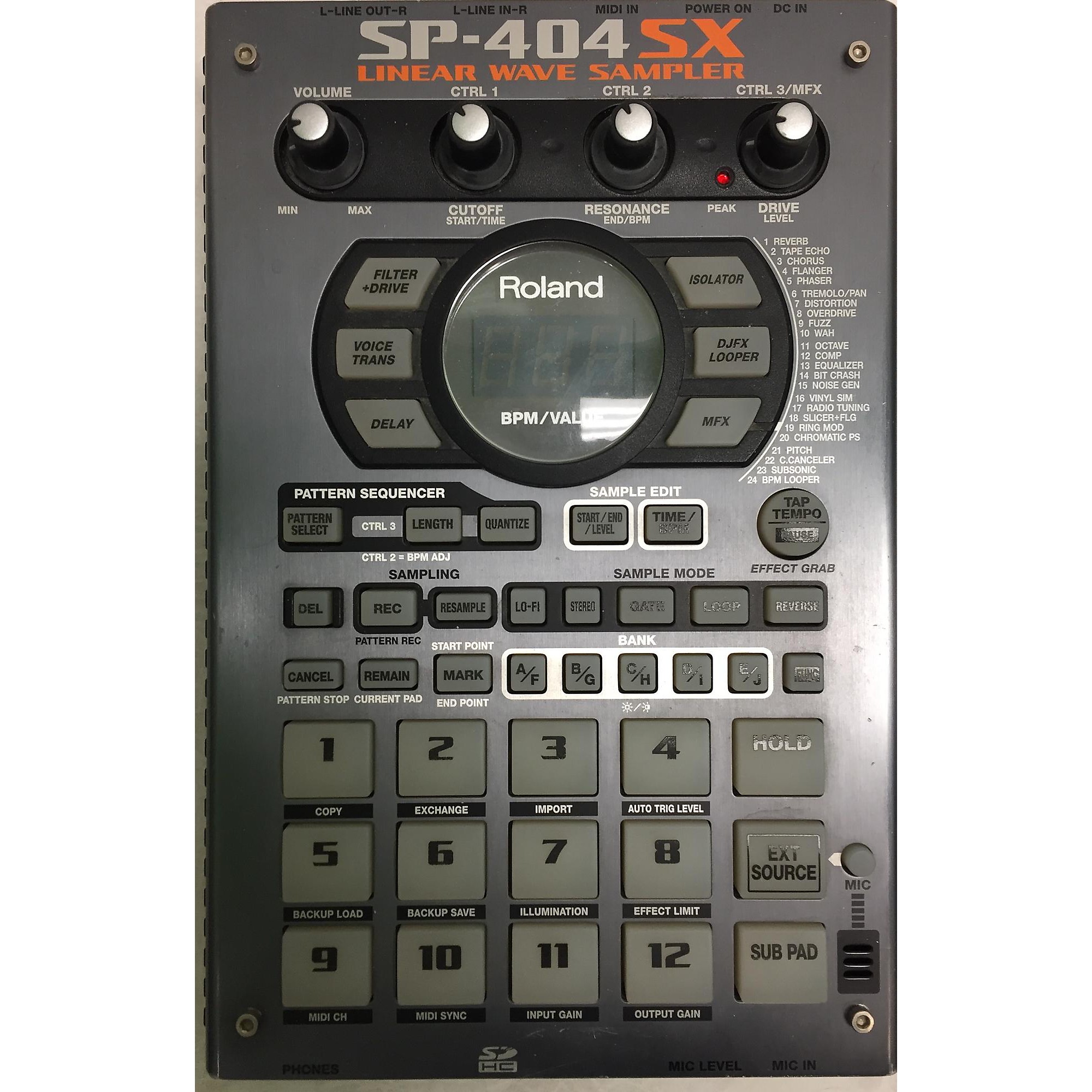 Used Roland SP404SX Production Controller | Guitar Center