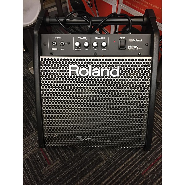 Used Roland PM100 Drum Amplifier Guitar Center