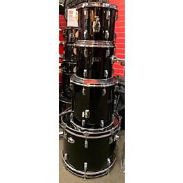 Used Landscape Audio Used Pearl 4 piece Pearl Starter's Shell Pack Black Onyx Drum Kit