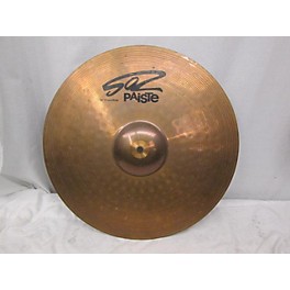 Used Paiste Used Paiste 18in 502 Crash Ride Cymbal