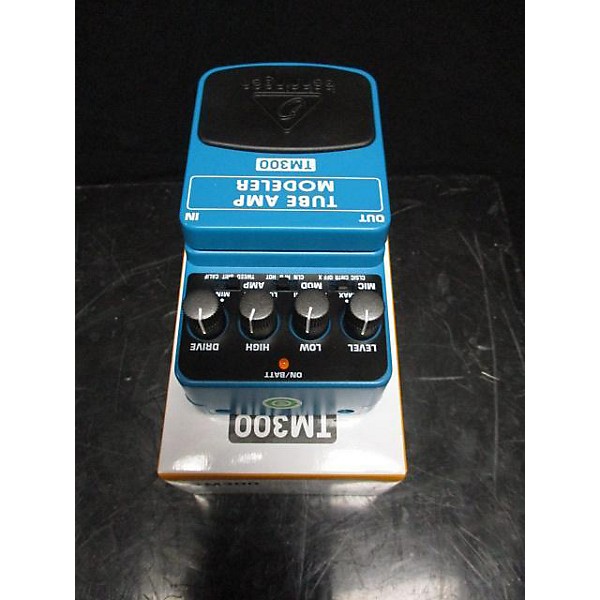 Used Behringer TM300 Tube Amp Modeler Effect Pedal