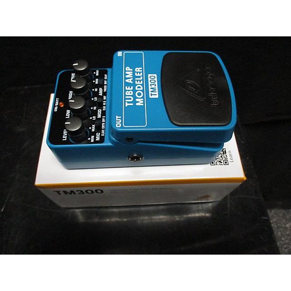 Used Behringer TM300 Tube Amp Modeler Effect Pedal