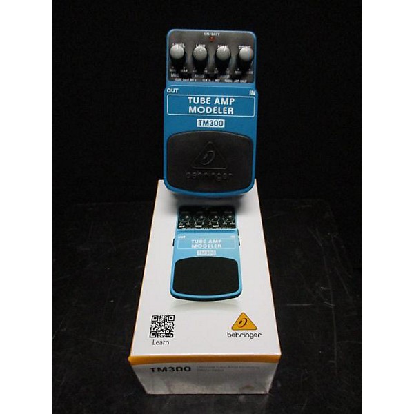 Used Behringer TM300 Tube Amp Modeler Effect Pedal
