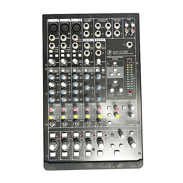 Used Mackie Onyx 820i Unpowered Mixer Guitar Center