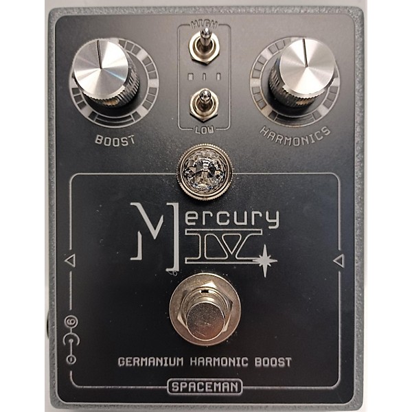 Used Spaceman Effects Mercury IV Germanium Harmonic Boost Effect Pedal