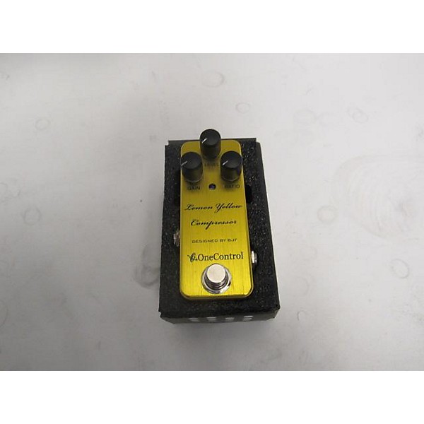 Used One Control LEMON YELLOW COMPRESSOR | Guitar Center