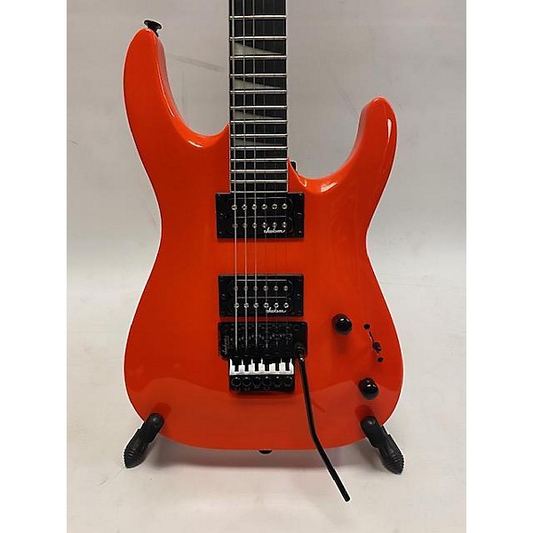 Used Jackson Used Jackson DINKY DK2XR Orange Solid Body Electric Guitar