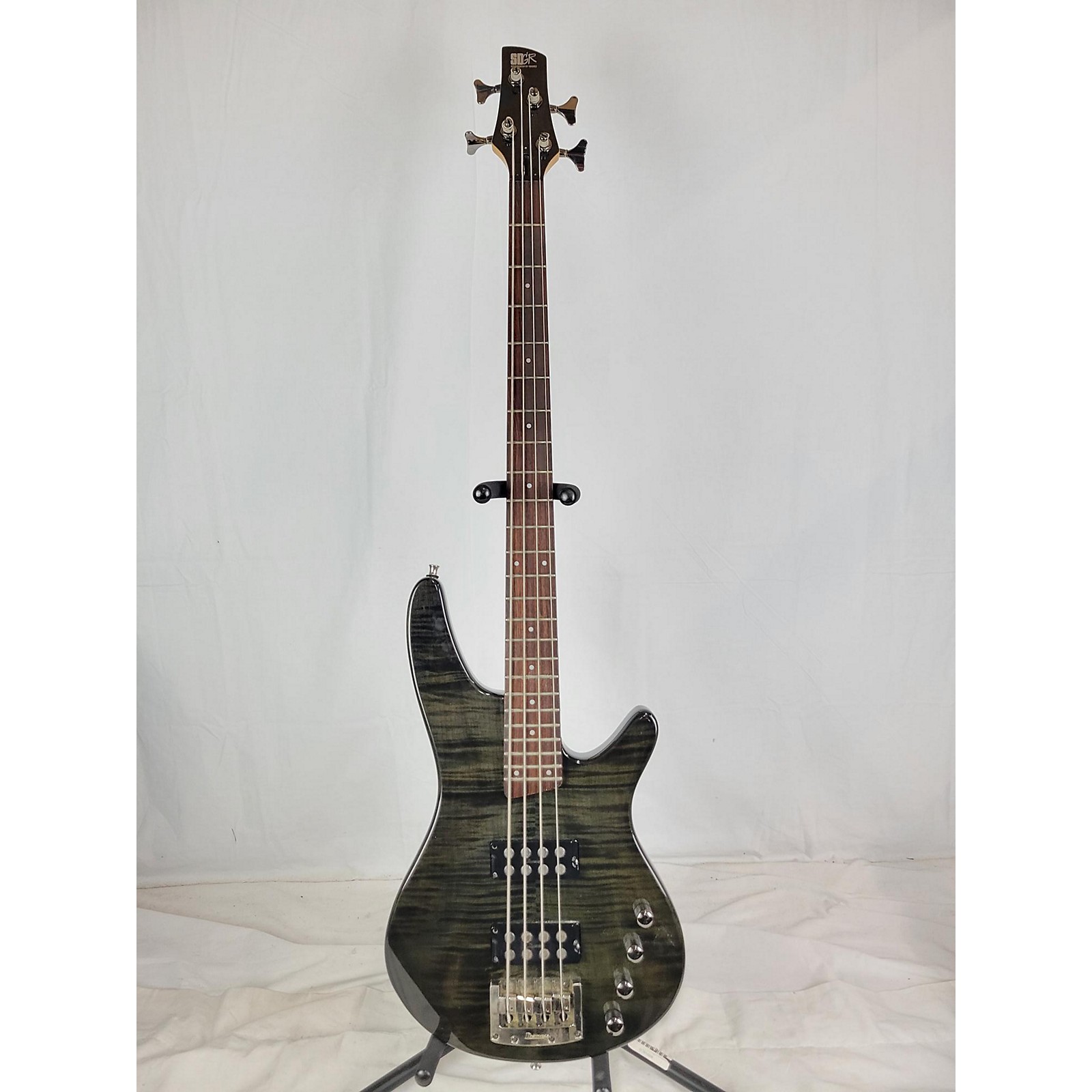 Used Ibanez SRX500 Electric Bass Guitar Trans Black | Guitar Center