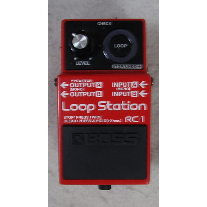 Used BOSS RC1 Loop Station Pedal Guitar Center