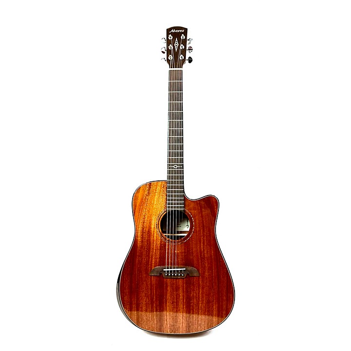 Used Alvarez ADM66 CEAR Acoustic Electric Guitar Natural Guitar Center