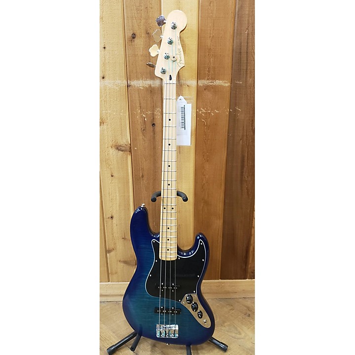 Used Fender Player Plus Jazz Bass Plus Top Electric Bass Guitar