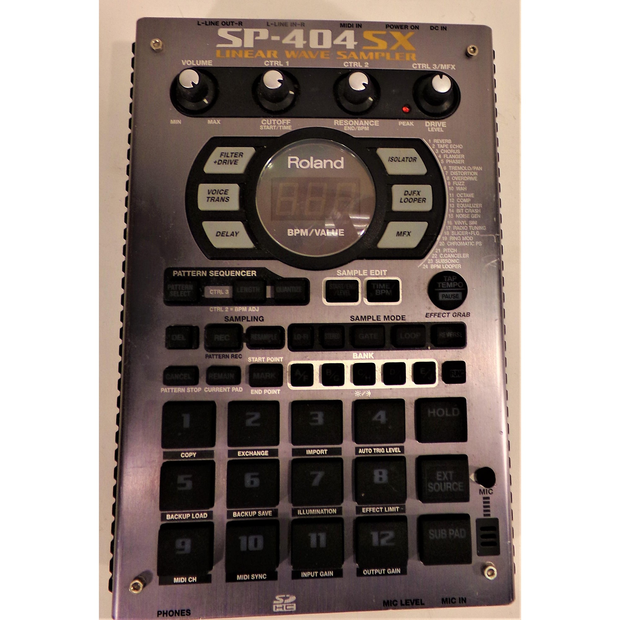 Used Roland SP404SX Production Controller