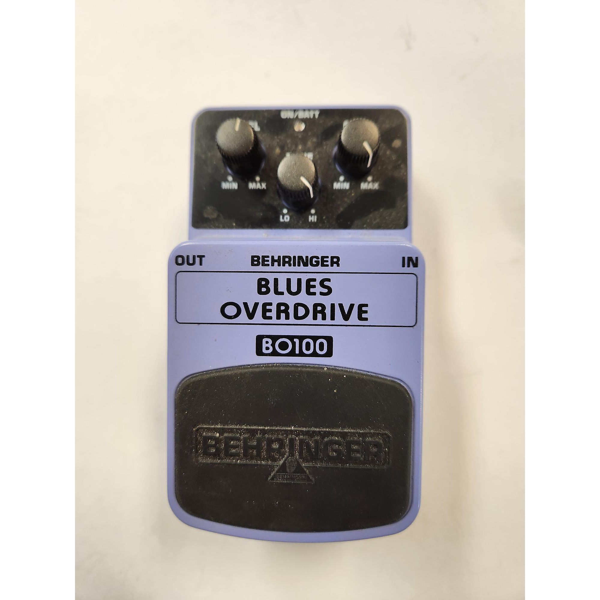 Used Behringer BO100 Blues Overdrive Effect Pedal | Guitar Center