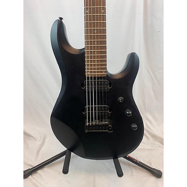 Used Sterling by Music Man Used Sterling By Music Man John Petrucci JP157 7 String Black Solid Body Electric Guitar