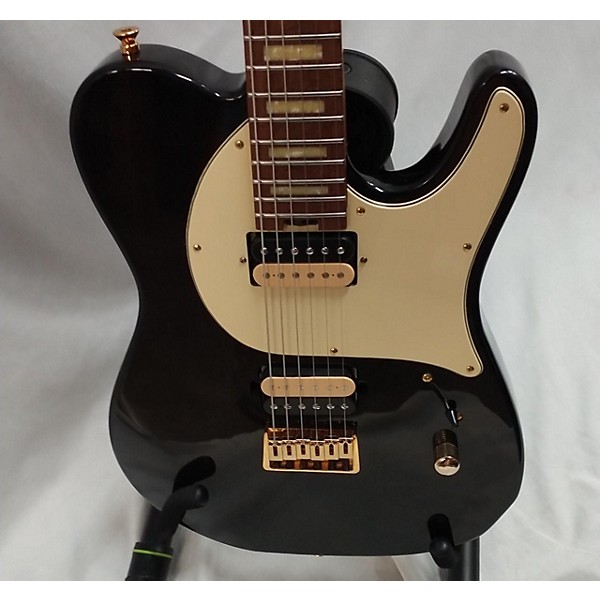 Used Used Balaguer Woodman Semi-Custom Seethrough Black Solid Body Electric Guitar