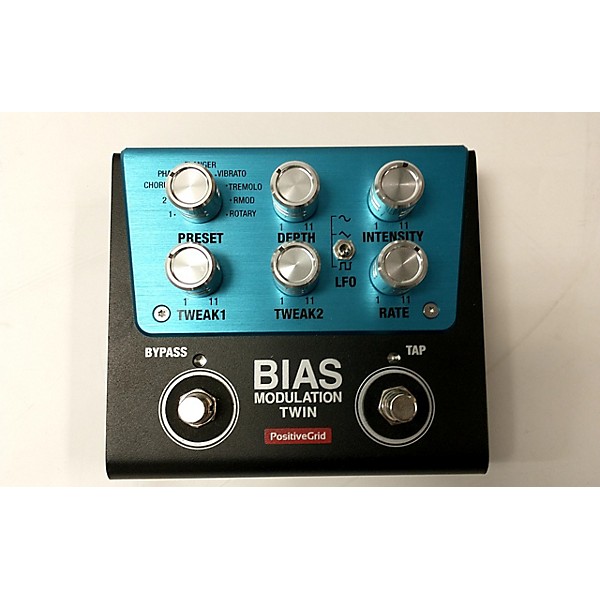Used Positive Grid Bias Modulation Twin Effect Pedal