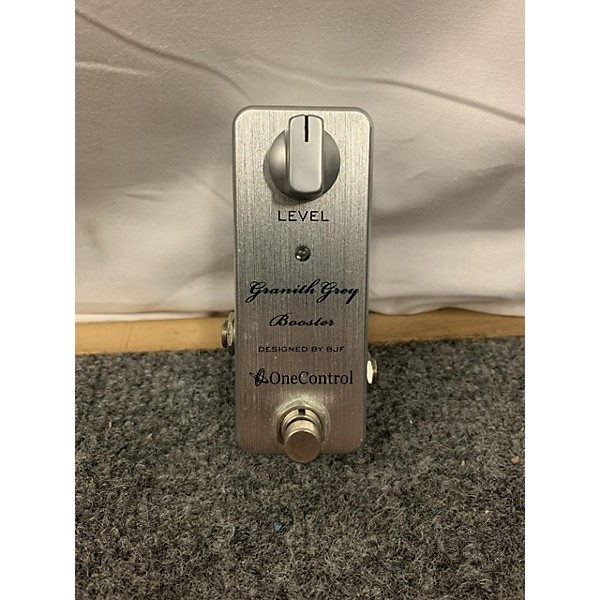 Used One Control GRANITH GREY BOOSTER Effect Pedal