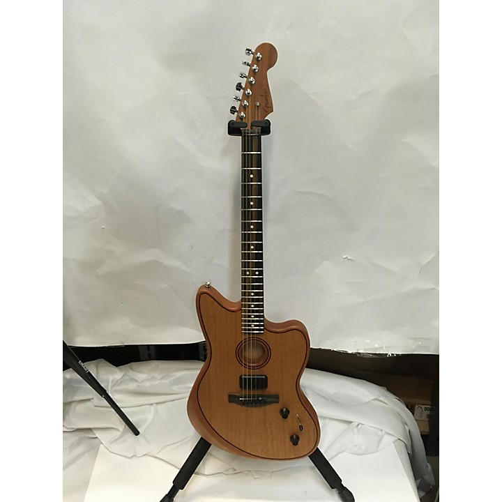 Used Fender American Acoustasonic Jazzmaster Acoustic Electric Guitar