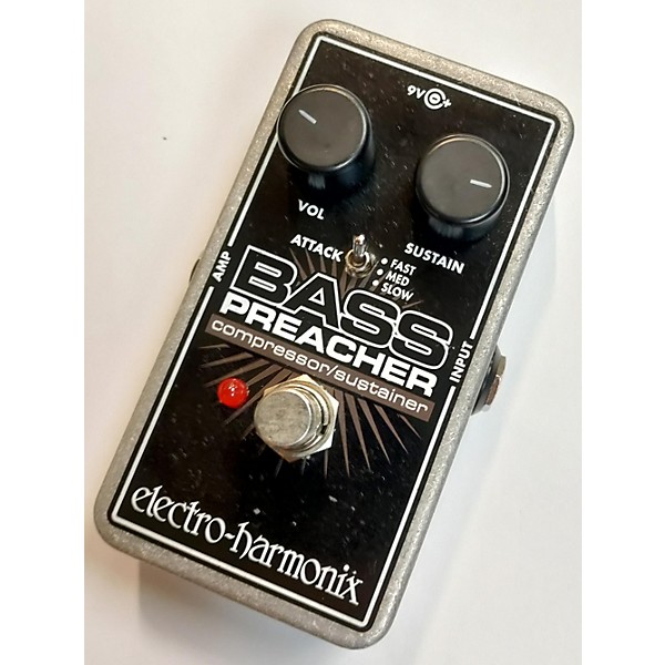 Used ElectroHarmonix Bass Preacher Bass Effect Pedal Guitar Center
