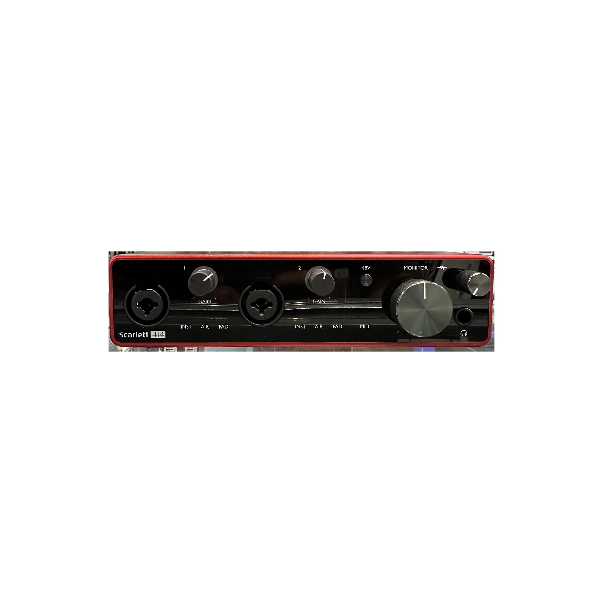 Used Focusrite Scarlett 4i4 Gen 3 Audio Interface | Guitar Center