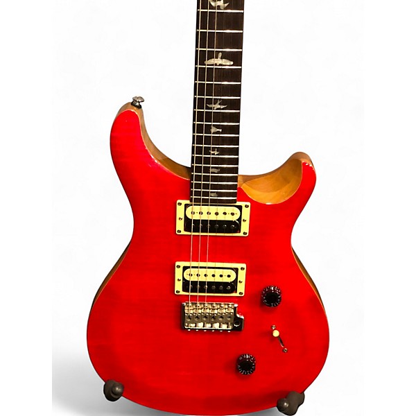 Used PRS CM25 SE Custom 24 HOT PINK Solid Body Electric Guitar