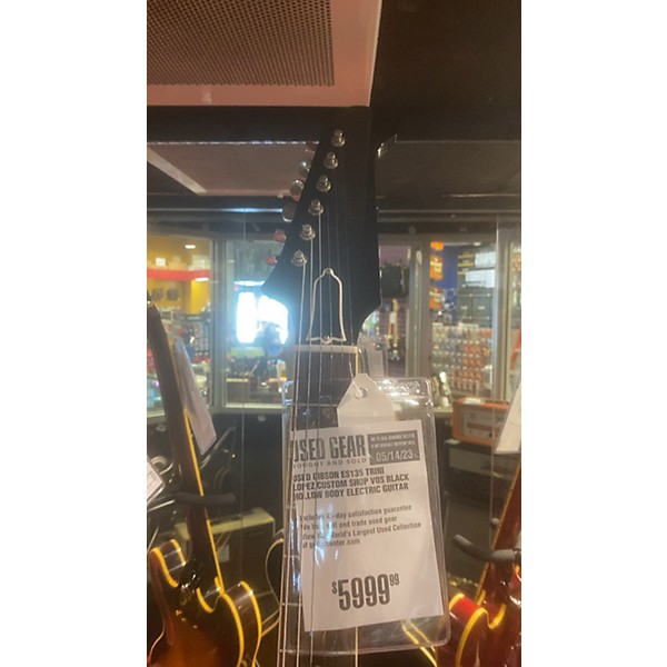 Used Gibson ES135 TRINI LOPEZ CUSTOM SHOP VOS Hollow Body Electric Guitar
