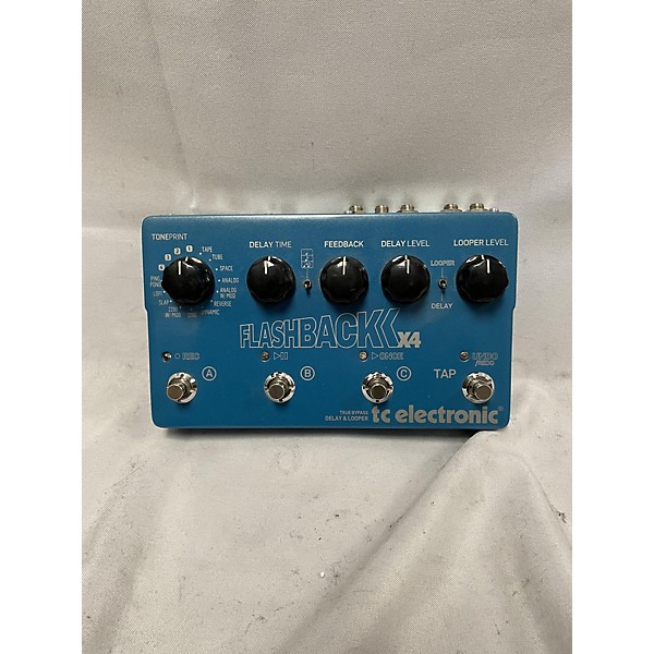 Used TC Electronic Flashback X4 Delay And Looper Effect Pedal