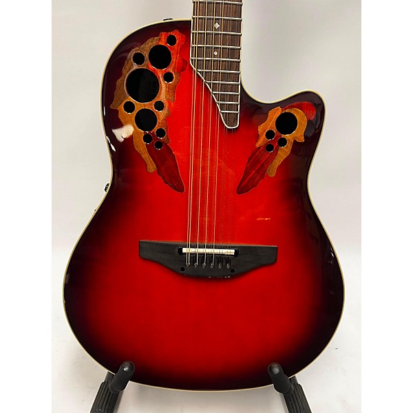 Used Ovation 2758AX STANDARD ELITE 12 String Acoustic Electric Guitar