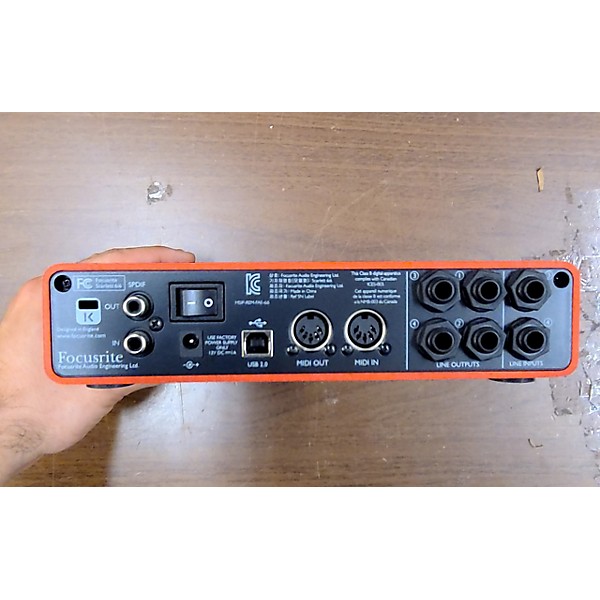 Used Focusrite Scarlett 6i6 Audio Interface