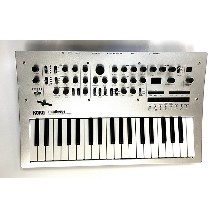 Used Minilogue 4 Voice Polyphonic Analog Synthesizer Guitar Center