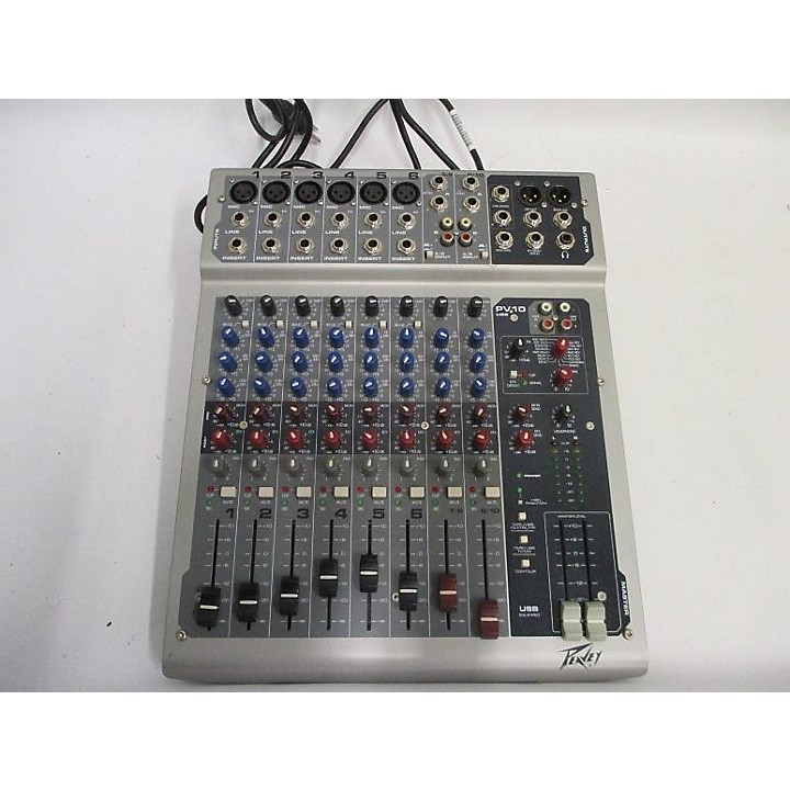Used Peavey PV10USB Powered Mixer Powered Mixer Guitar Center