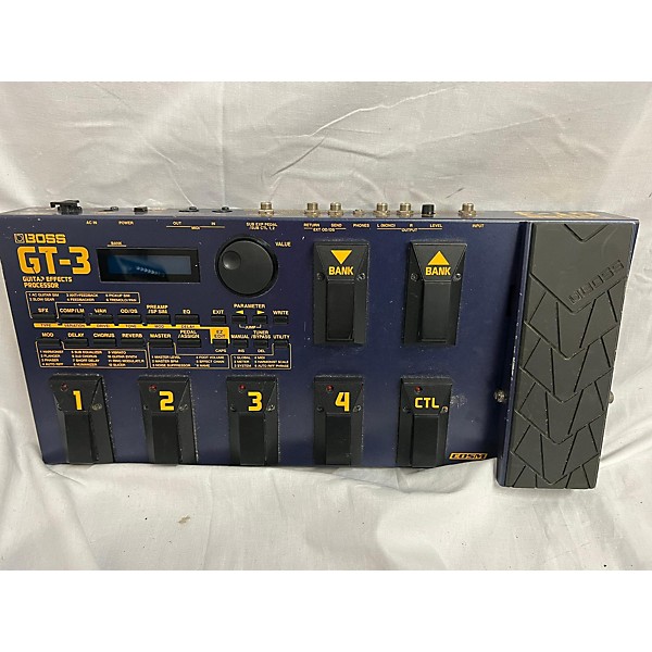 Used BOSS GT3 Effect Processor Guitar Center