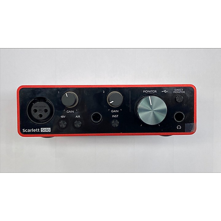 Used Focusrite Scarlett Solo Gen 3 Audio Interface | Guitar Center