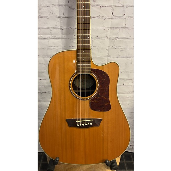 Used Washburn Used Washburn HD23SCE Natural Acoustic Electric Guitar