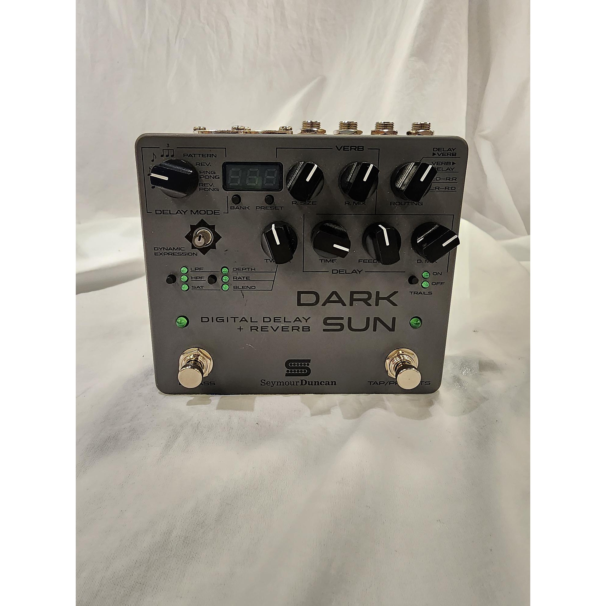 Used Seymour Duncan Dark Sun Digital Delay + Reverb Effect