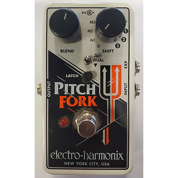 Used ElectroHarmonix Pitch Fork Polyphonic Pitch Shifting Effect Pedal Guitar Center