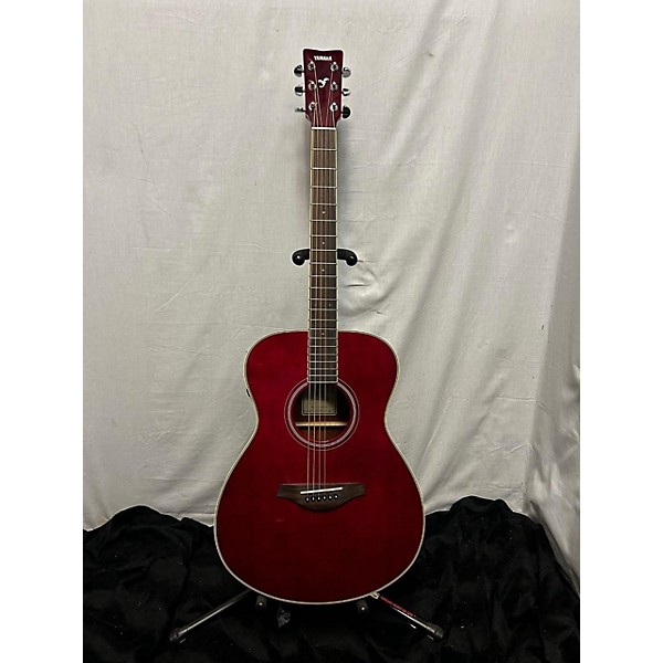 Used Yamaha FSTA TransAcoustic Concert Acoustic Electric Guitar Guitar Center