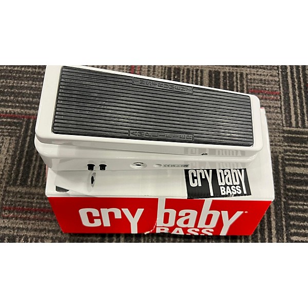 Used Dunlop 105Q Cry Baby Bass Wah Bass Effect Pedal