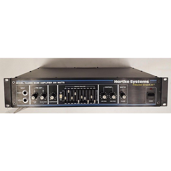 Used Hartke Ha2000 Bass Amp Head Guitar Center