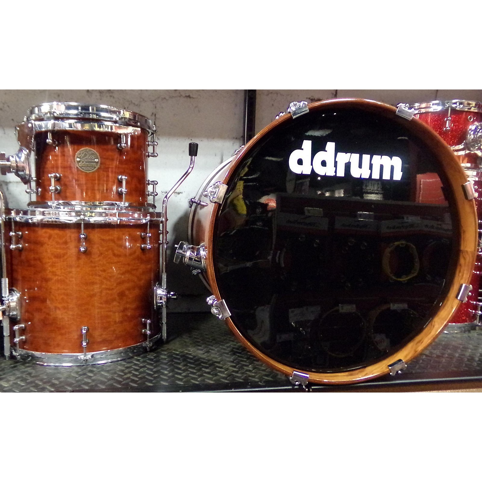 Used Ddrum Dios Bubinga Drum Kit Natural Guitar Center