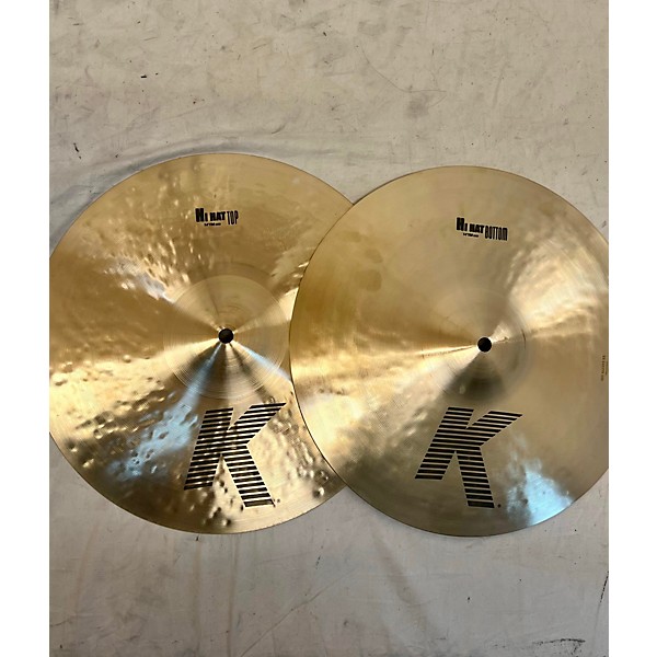 Used Zildjian 14in A Series Pocket Hi Hat Pair Cymbal Guitar Center