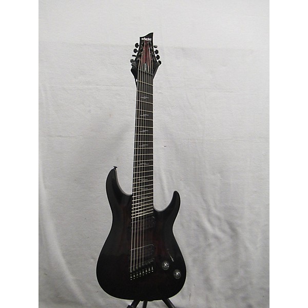 Used Schecter Guitar Research Omen Elite8 Multiscale Solid Body