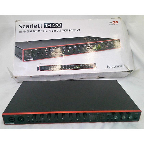 Focusrite Scarlett 18i20 V3 USB Audio Interface