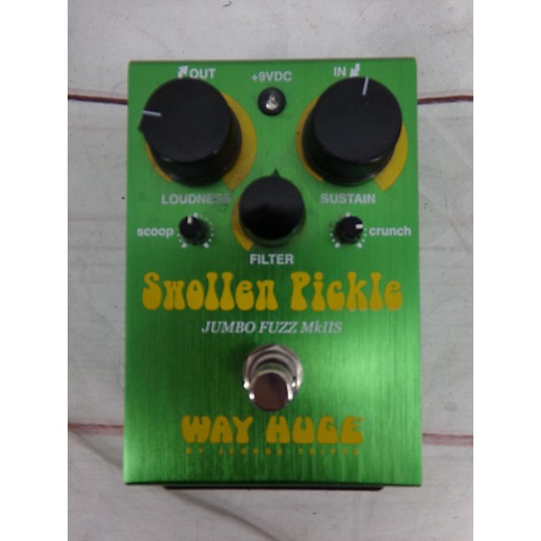 Used Way Huge Electronics WHE401 Swollen Pickle MKII Super Jumbo Fuzz Effect Pedal