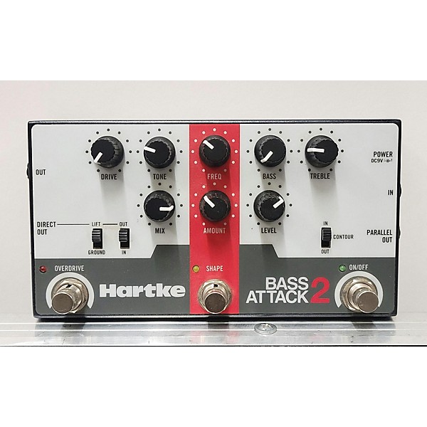 Used Hartke Bass Attack 2 Bass Effect Pedal