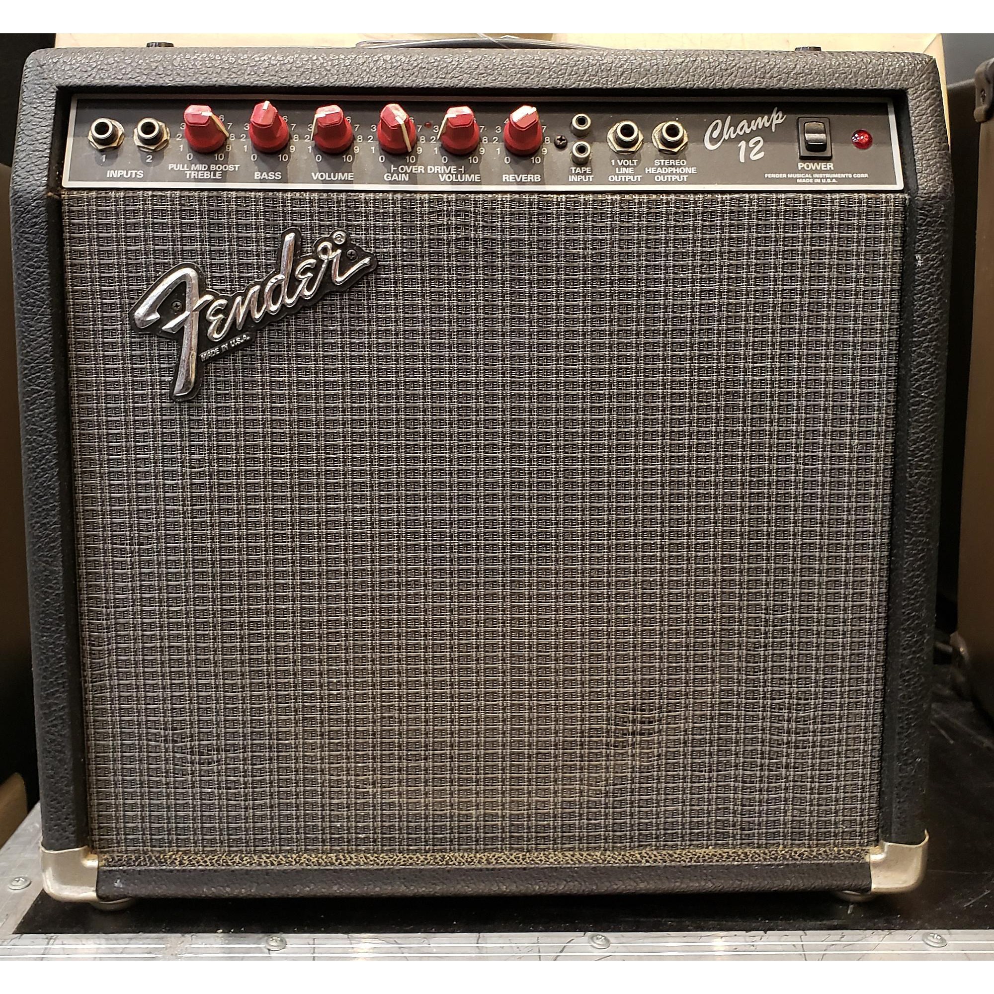 Used Fender Champ 12 Tube Guitar Combo Amp | Guitar Center