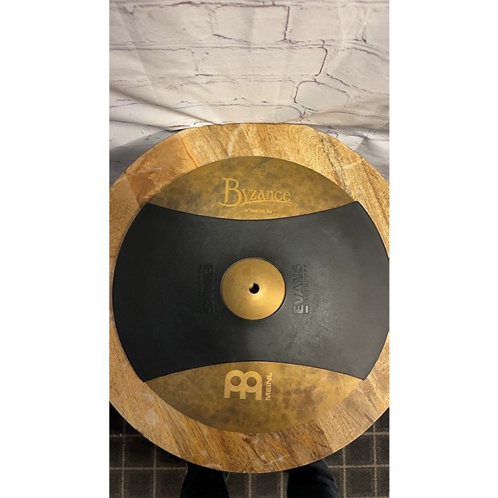 Used MEINL 14in Byzance Vintage Sand Hi Hat Pair Cymbal Guitar Center
