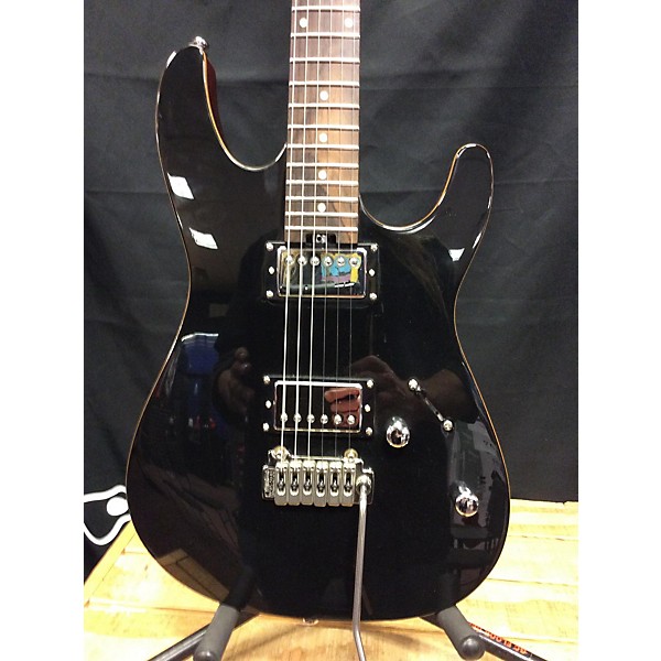 Used Used Harley Benton Pro Series Black Solid Body Electric Guitar