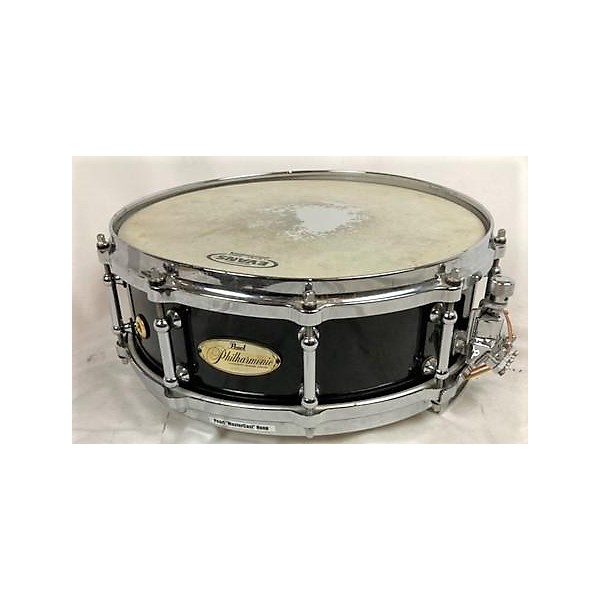 Used Pearl 4X14 Philharmonic Concert Snare Drum Black, 51% OFF