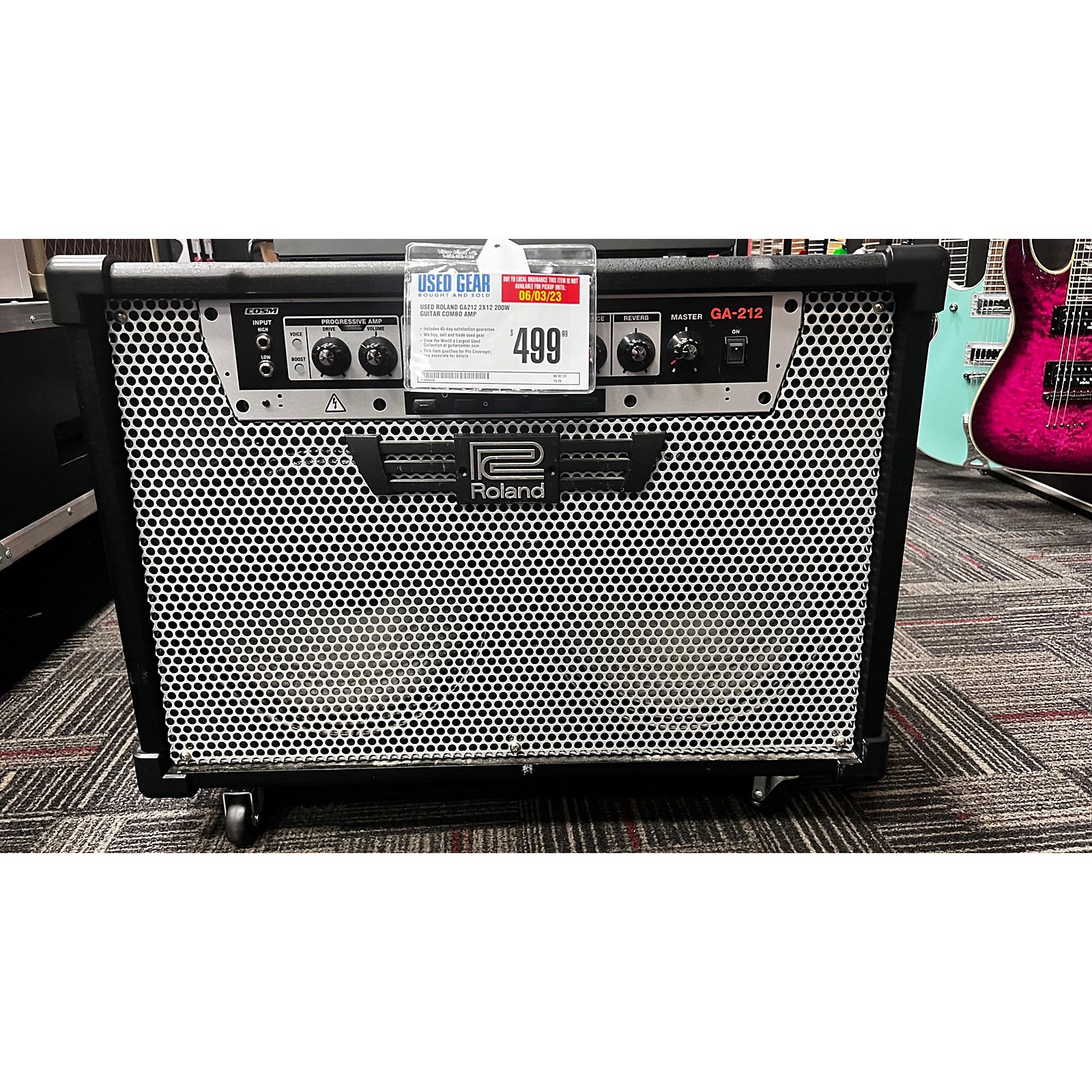 Used Roland GA212 2x12 200W Guitar Combo Amp | Guitar Center